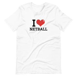 I Love Netball T-Shirt