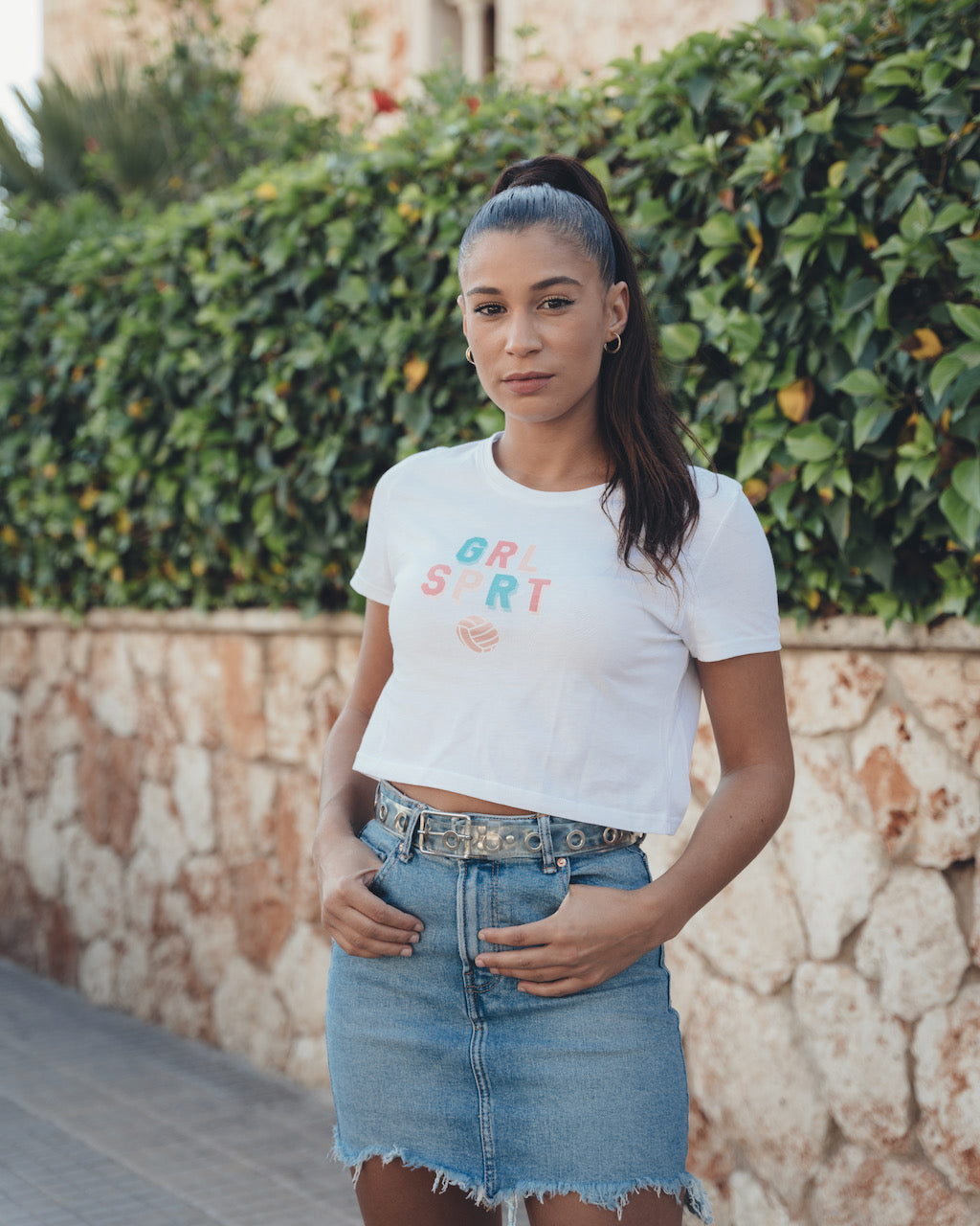 GRL SPRT Organic Crop Top