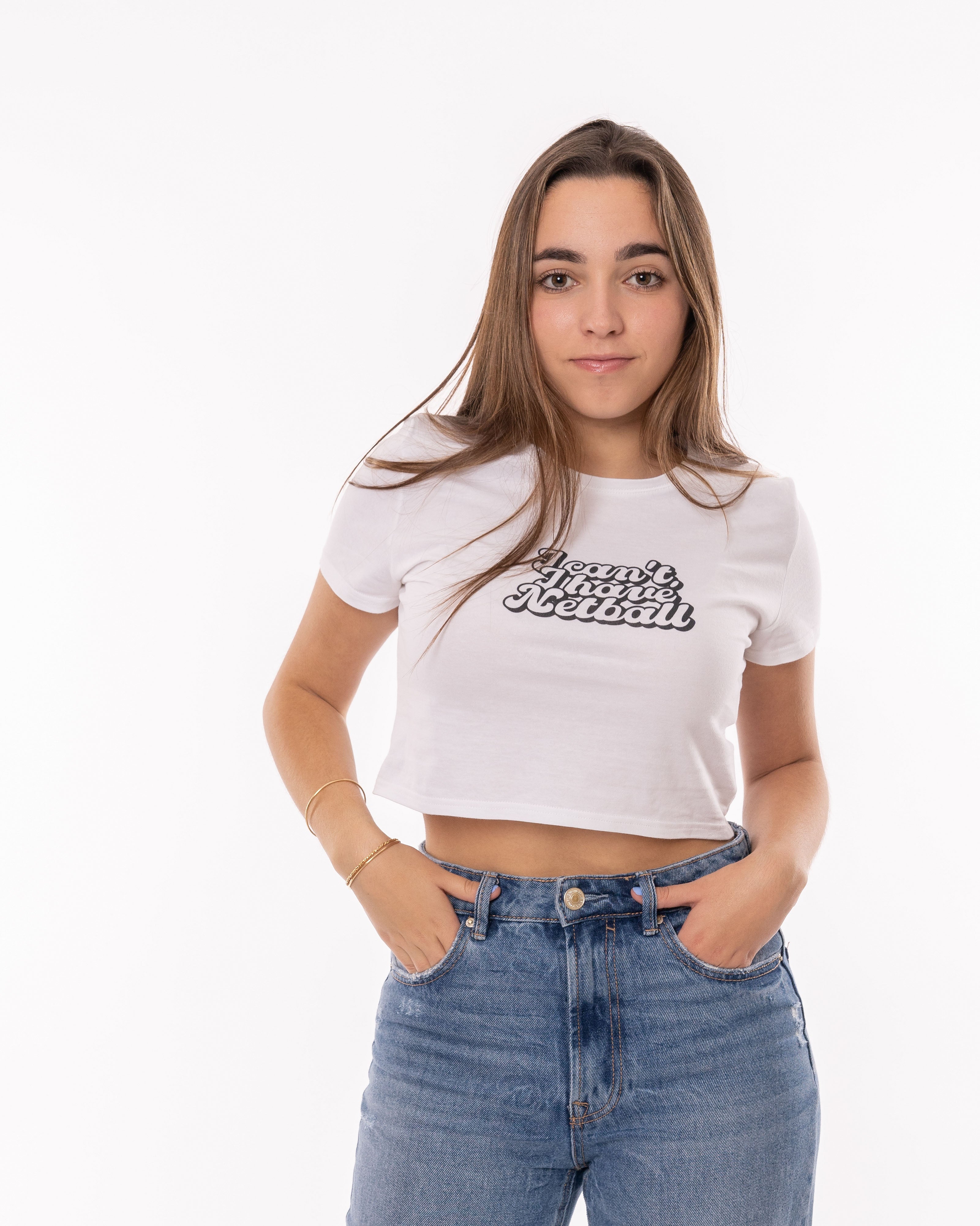 "I can't, I have Netball" Crop Top