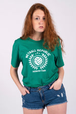 Load image into Gallery viewer, Netball Republic Athletic Club Tee (Green)
