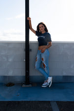 Load image into Gallery viewer, Netball Tee (Navy)
