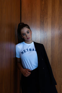 Netball Tee (White)