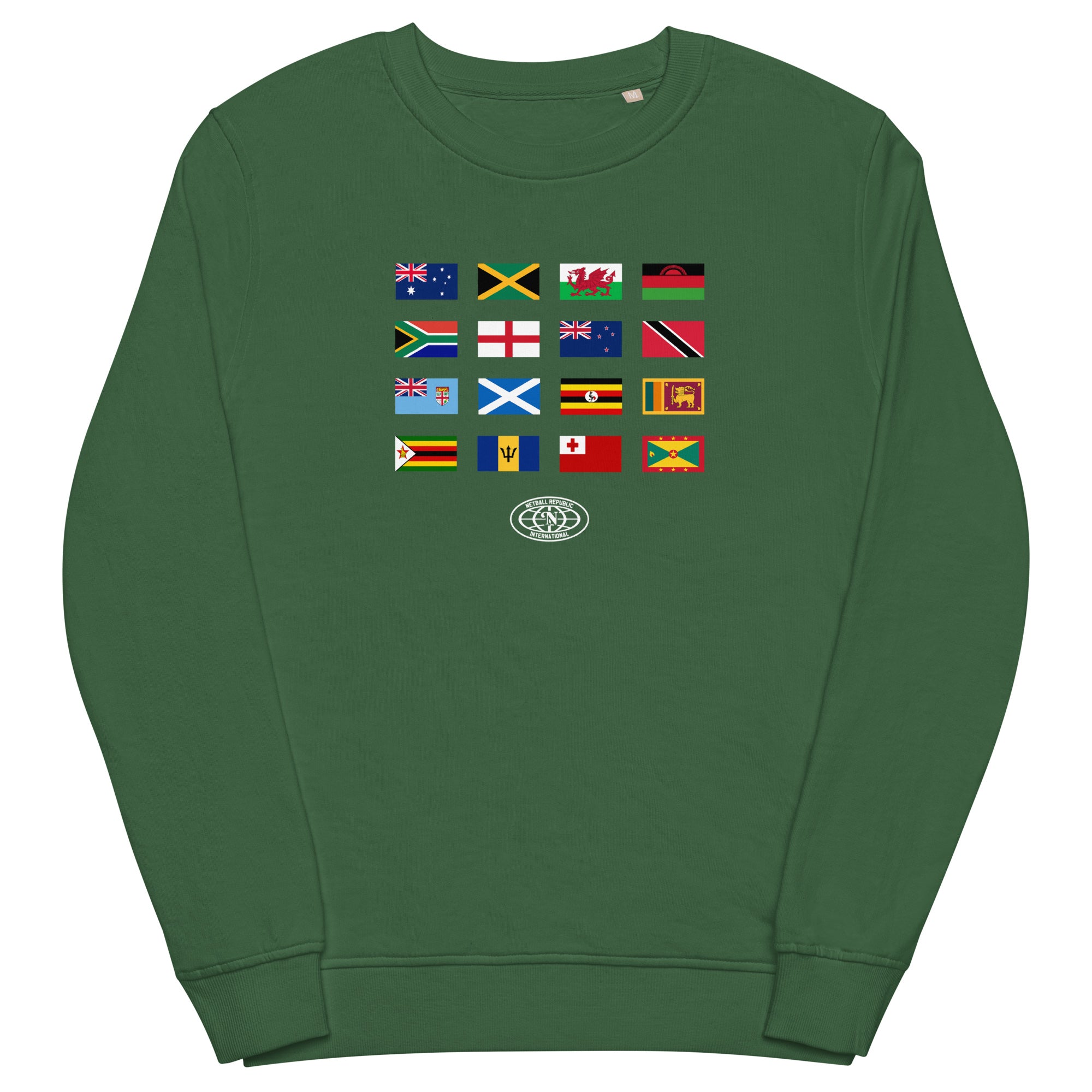 Netball Nations Sweater (Green)