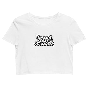 "I can't, I have Netball" Crop Top