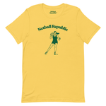 Load image into Gallery viewer, Netball Republic &quot;Ricky&quot; Tee (Yellow)
