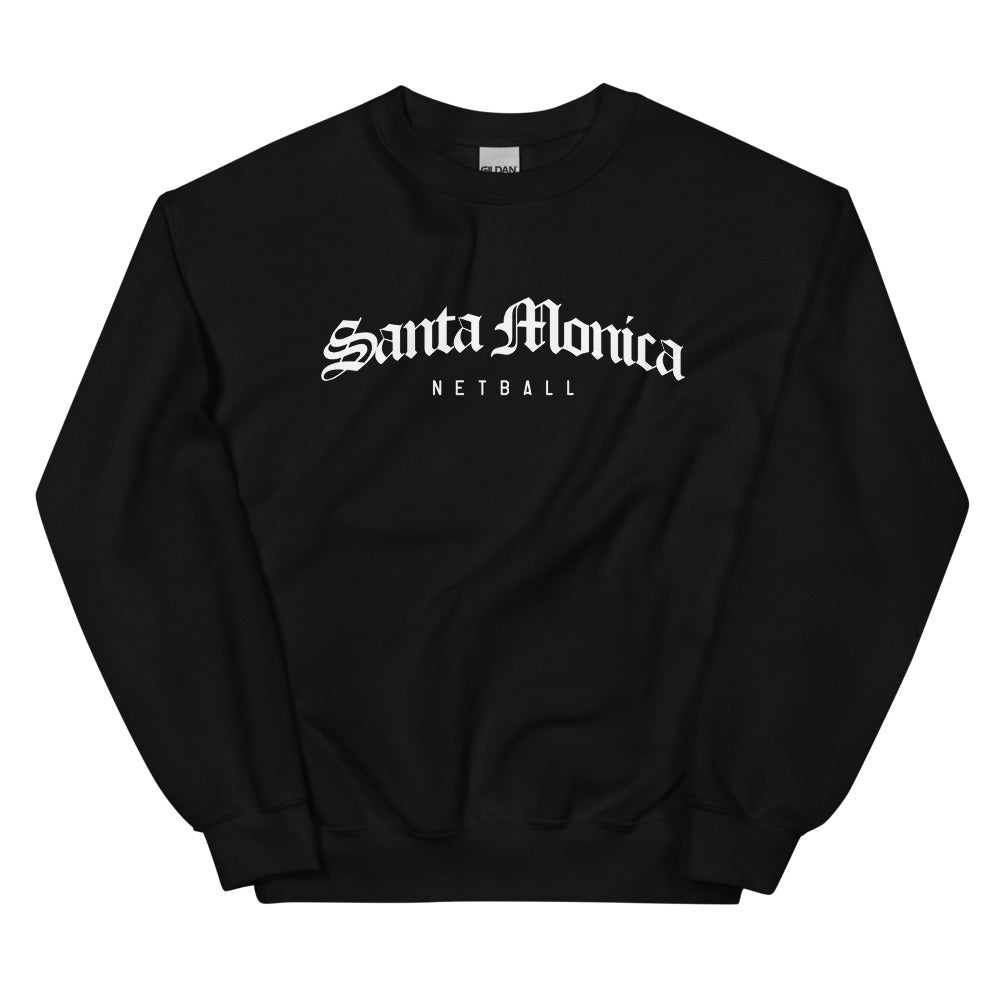 Santa Monica Netball Sweater (Black)