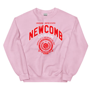 Newcomb Pink & Red Sweatshirt