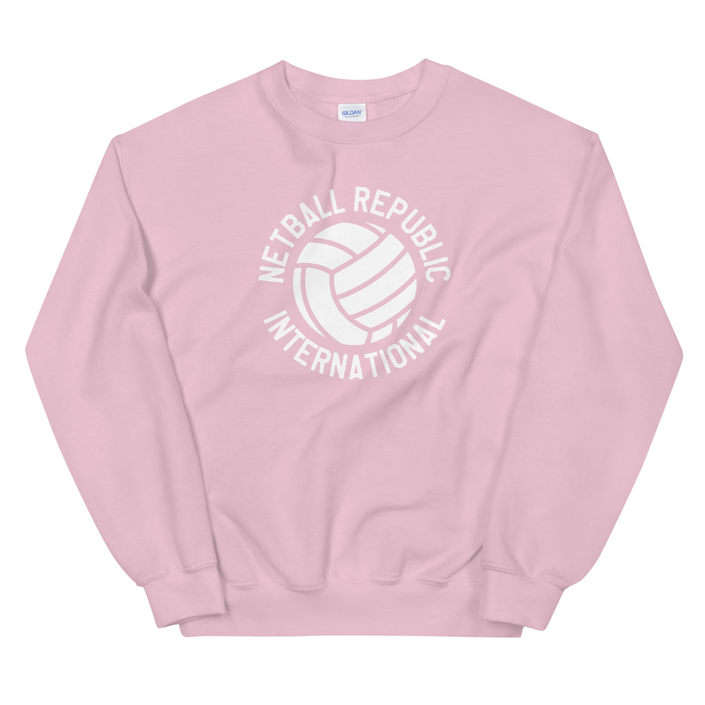 Netball Republic International Sweater (Light Pink)