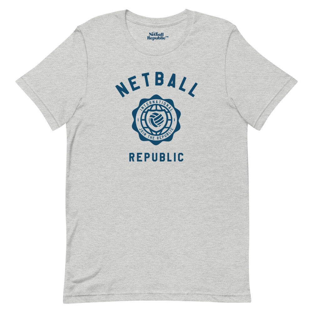 Netball Republic Varsity Tee (Grey)