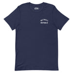 Load image into Gallery viewer, Netball Republic Left Chest Tee (Navy)
