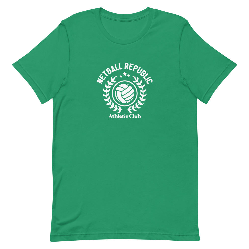 Netball Republic Athletic Club Tee (Green)