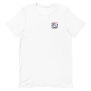 Santa Monica Netball Tee (White)