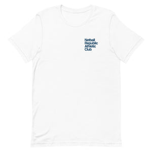 Netball Republic Athletic Club Tee (White)