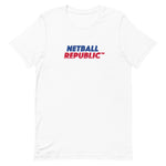 Load image into Gallery viewer, Blue &amp; Red Netball Republic T-Shirt
